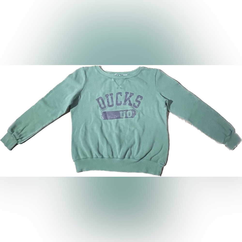 Women’s Oregon Duck sweatshirt. Size M